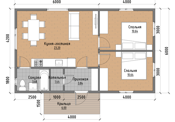 Планировка ДК-165-1