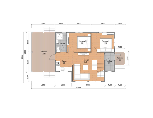 Планировка ДК-226 - первый этаж